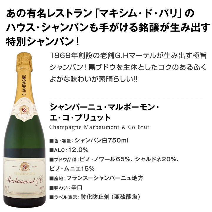 クイーンズ伊勢丹ネットショップ / 小規模生産者シャンパーニュ4本セット